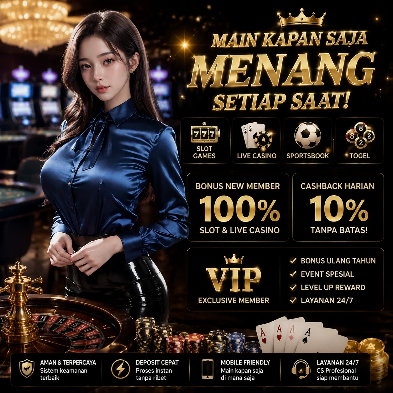 Tampilan antarmuka buas33 APK v4.7.5 saat pengujian performa dan keamanan di perangkat Android